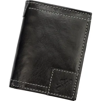 Peněženka Pánská kožená peněženka Charro IASI 1379 černá