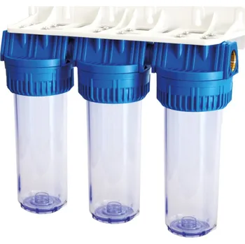 vodní filtr Filtr 9 3/4˝ TRIPLEX - 1˝F, s vložkami *AF* IVAR.FP3.TRIPLEX