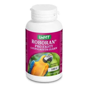 Pro ptáka MedicProgress, a.s. Roboran pro exoty s pupalkovým olejem 100g