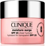 Clinique Moisture Surge Sheer Hydrator denní vyživující a hydratační krém SPF25
