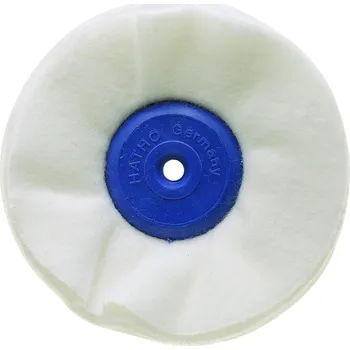 Brusný kotouč leštící kotouček HATHO | bílý | flanel | 019 900 372 161 100