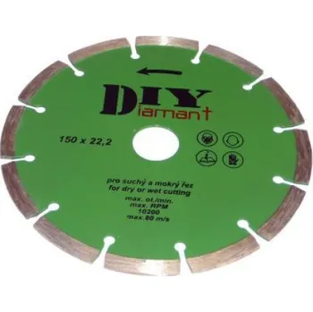 Řezný kotouč DIY Diamantový kotouč 60125000 125 mm 