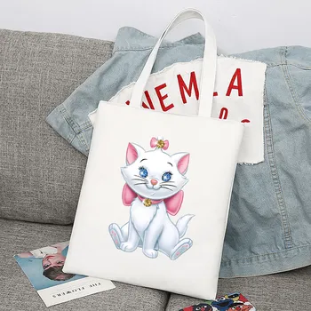 Nákupní taška Skládací taška s Disney potiskem - Bílá 25,žádný zip