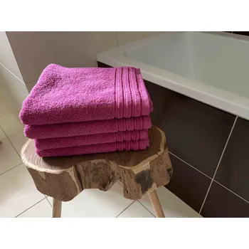 Ručník Polášek Laura Pink 100% bavlna Růžová 50x100