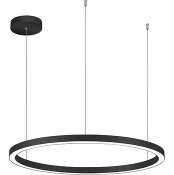 Palnas Závěsné LED svítidlo DARA ø 78 cm, černé, 3000-4000K Stmívání, řízení: ON/OFF (bez stmívání), Dálkový ovladač: Bez dálkového ovladače
