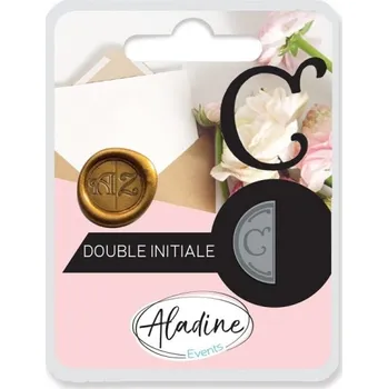 Sběratelství Aladine pečetidlo oboustranná iniciála - C -