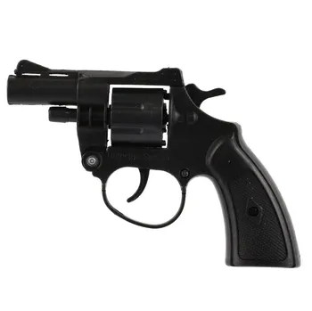 Dětská zbraň Teddies 00861316 pistole na kapsle 8 ran 13 cm na kartě černá