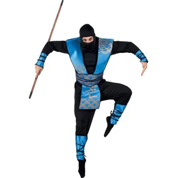 Karnevalový kostým Boland - Kostým pro nejmenší ninja modrý - XL