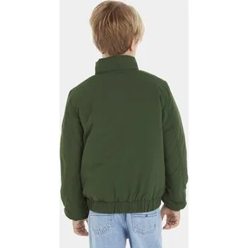 Tommy Hilfiger Bunda pro přechodné období Essential KB0KB08337 D Zelená Regular Fit 8Y