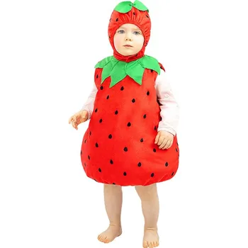 Karnevalový kostým Funiglobal - Kostým jahoda pro miminka - 12-24 months