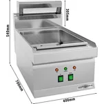 G.Gastro Ohřívač na hranolky - 1x GN 1/1