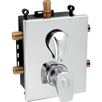 Vodovodní baterie Novaservis Podomítková termostatická baterie s boxem, 3 vývody