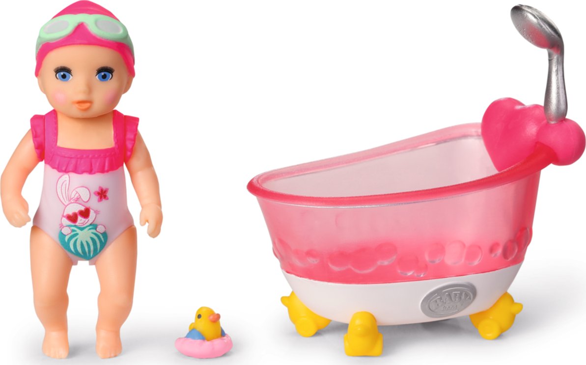 Remorque Et Tracteur Pour Poupée BABY Born - Avec Cheval Et Figurine Lara - Couleurs Rose Et Menthe