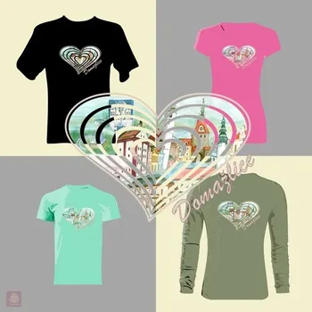 tričko DOMAŽLICE · Srdce O·POHÁDKOVÉ - 1 ks| Dětské 146 cm (10 let)