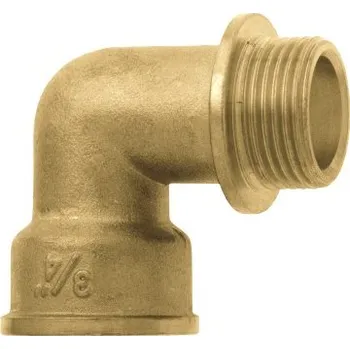 Fitinka Koleno s vnitřním a vnějším závitem mosaz 1/2"