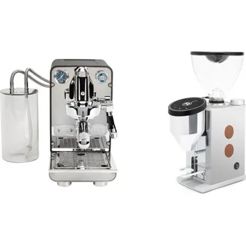 Příprava kávy ECM Puristika PID, anthracite + Rocket Espresso FAUSTINO 3.1,…