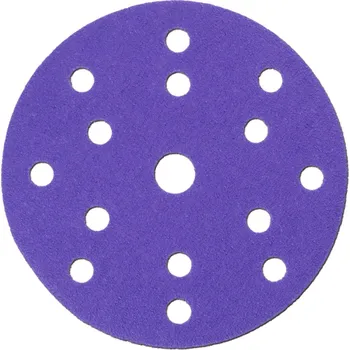 Brusný kotouč Keramické brusné kotouče 150 mm, #240, suchý zip, sada 5 ks DEDRA DED79827