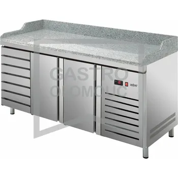 Asber Stůl pizza chladící ETP-8-200-27 HC GR Varianta: Stůl pizza chladící ETP-8-200-27 HC GR