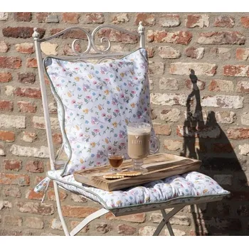 Povlak na dekorativní polštářek Bavlněný povlak na polštář s květinovým motivem Colourful Flowers - 40*40cm