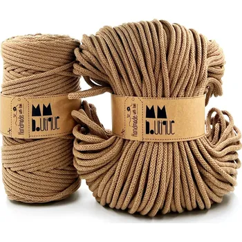 Příze MMboutique bavlněná šňůra 6mm Caramel Varianta návinu: Přadeno