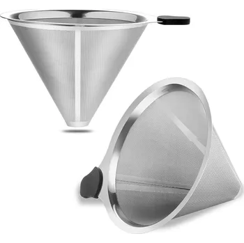 Dripper Ecocoffee nerezový filtr pro chemex, 400ml