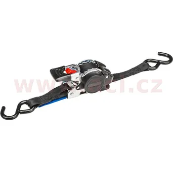 Upínací popruh Upínací popruh samonavíjecí, 25 mm, 300 kg, S-háky, 3 m