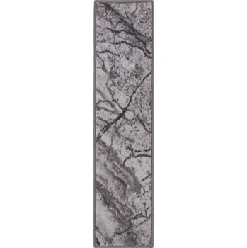 Koberec Běhoun na míru Marble 19 šedý, šíře 100 cm, šedá, chodba / předsíň, Spoltex - 1 rok na vrácení + DOPRAVA ZDARMA k Vám i zpět