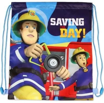 Školní sáček SÁČEK NA PŘEZŮVKY,TĚLOCVIK POŽÁRNÍK SAM