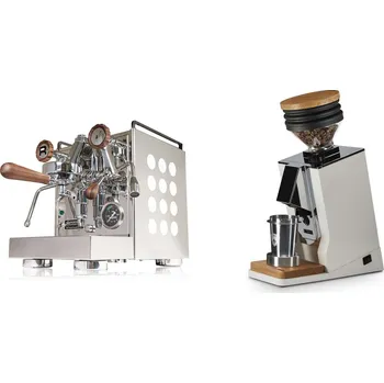 Kávovar Rocket Espresso Appartamento, white, walnut + Eureka Mignon…