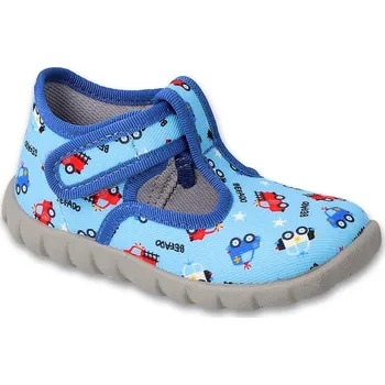 Dívčí pantofle BEFADO Bačkůrky, bačkory, přezůvky BEFADO, model 628P021 Velikost dětských bot: 22