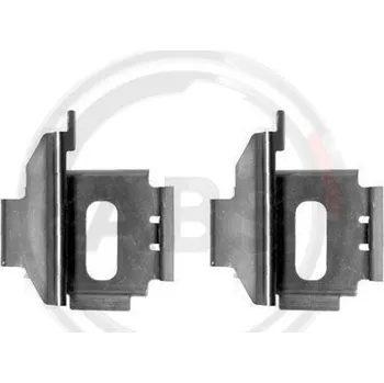 Brzdový kotouč Sada prislusenstvi, oblozeni kotoucove brzdy A.B.S. (1283Q)