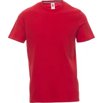 pracovní tričko Pánské tričko Payper SUNSET Barva: Červená, Velikost: XS