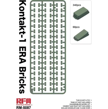 Plastikový model Ryefield model 1/35 Kontakt-1 ERA Bricks
