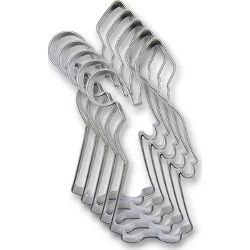 500 kusů - Nerezové vykrajovátko - Mikuláš