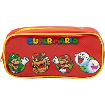 Penál Penál Super Mario 22x11cm pouzdro na zip dětské školní potřeby