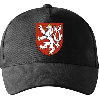 Kšiltovka Kšiltovka Český lev, Barva Černá, Velikost 19×11 cm , Canvas Kšiltovka Bezvatriko.cz 1631