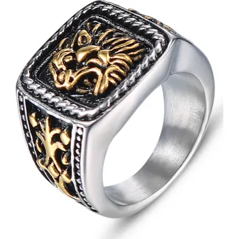 Prsten Steel Edge Pánský pečetní prsten SEHZ578SG Velikost: 64