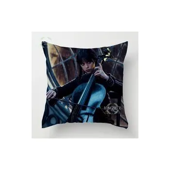 Polštář Polštář Wednesday kontrabas Barva: jet black