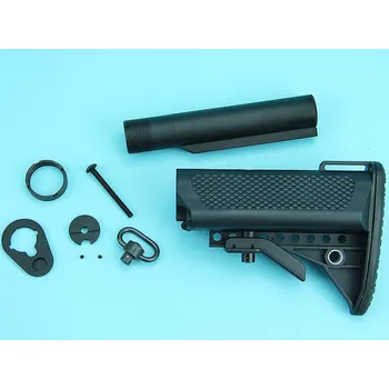 Airsoft G&P Výsuvná pažba Ball Ball pro M4 s prostorem pro baterii