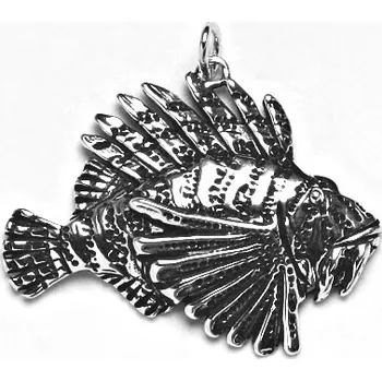 Přívěsek Stříbrný přívěsek ryba perutýn- P139 (Stříbrný přívěsek korálová ryba perutýn)