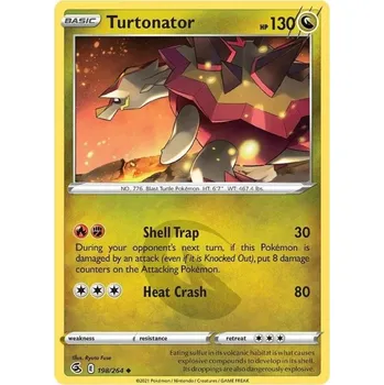 Sběratelská karetní hra Pokémon karta Turtonator 198/264 - Fusion Strike