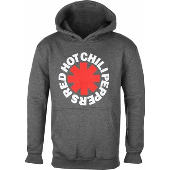 Pánská mikina mikina s kapucí pánské Red Hot Chili Peppers - Classic Asterisk - ROCK OFF - RHCPHD01MC