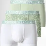 Pánské boxerky U3BG05K6YW0 P8AD zelenobílé - Guess M