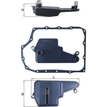 Hydraulický filtr Hydraulický filtr, automatická převodovka KNECHT HX 193D