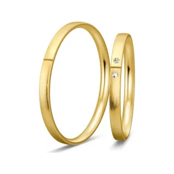 Prsten BREUNING zlaté snubní prsteny BR48/04329YG