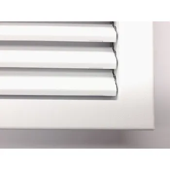 Větrací mřížka LAgrid s.r.o. Krbová rovná lamelová mřížka 60x25 Interiér Bílá