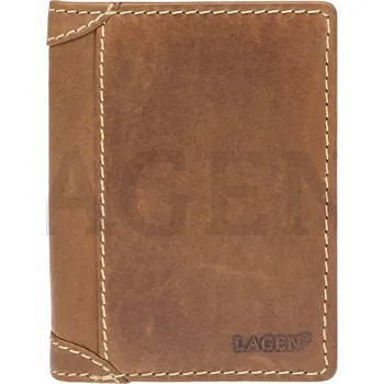 Módní doplněk pánská peněženka kožená 51146-světle hnědá - TAN