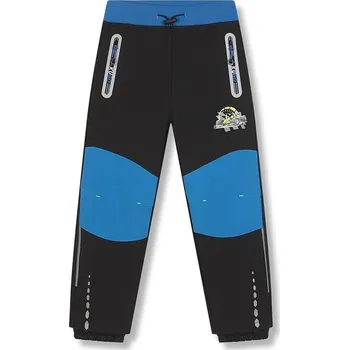 Chlapecké kalhoty CHLAPECKÉ SOFTSHELLOVÉ KALHOTY ZATEPLENÉ HK5611-VELIKOSTI 98-128 Velikost: 98, Barva: Černo/modrá