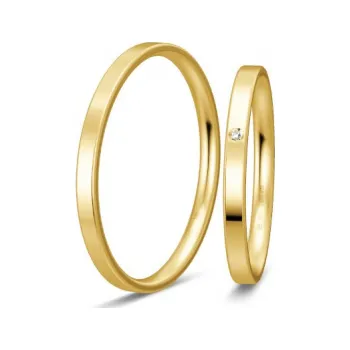 Prsten BREUNING zlaté snubní prsteny BR48/04301YG