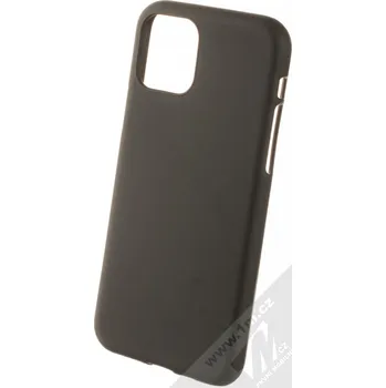 Pouzdro na mobilní telefon 1Mcz Back Matt-TO TPU ochranný kryt pro Apple iPhone 11 Pro černá (black)